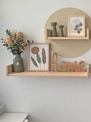 Dekor druri 2 copë 80x12 . 40x12