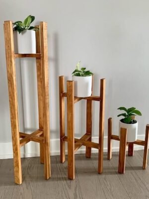 Set 3 copë dekor për lule 80x25 55x25 30x25